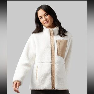 NWT 32 Degrees Sherpa fleece jacket